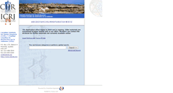 Desktop Screenshot of databank.isranet.org